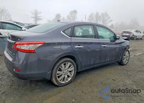 2014 Nissan Sentra S из США, поврежденный, VIN 3N1AB7AP7EY289302